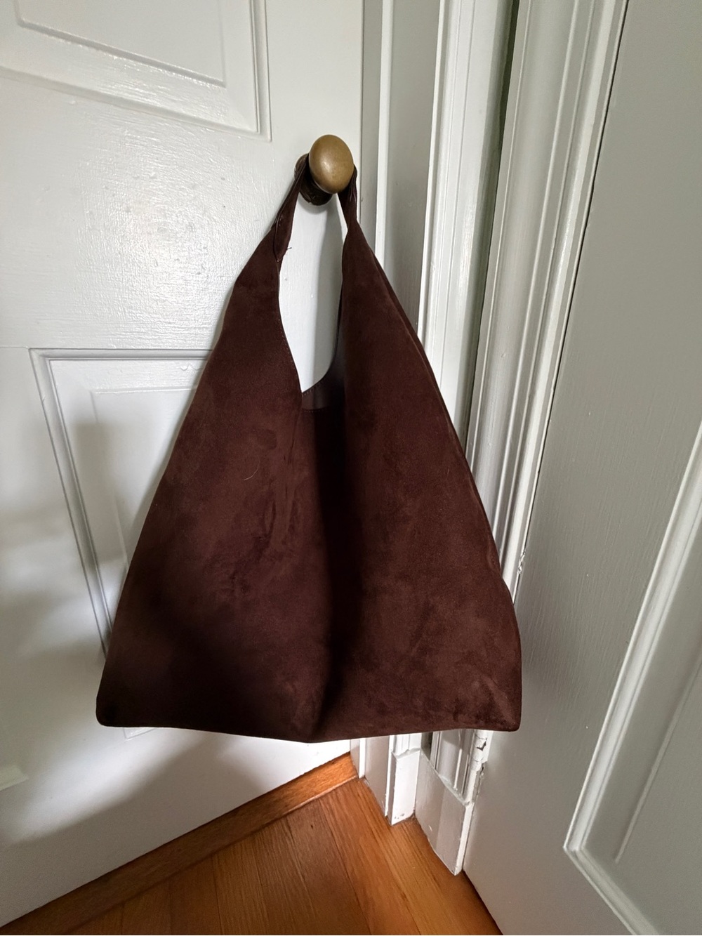 Gap Brown Slouchy Hobo (vegan suede)